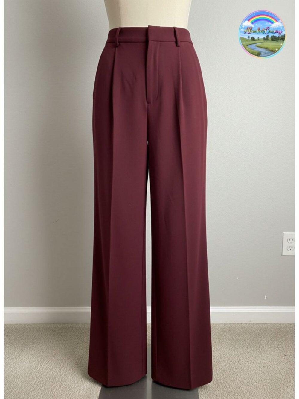 Womens Wide Leg Palazzo Dress Pants High Waisted Business Casual